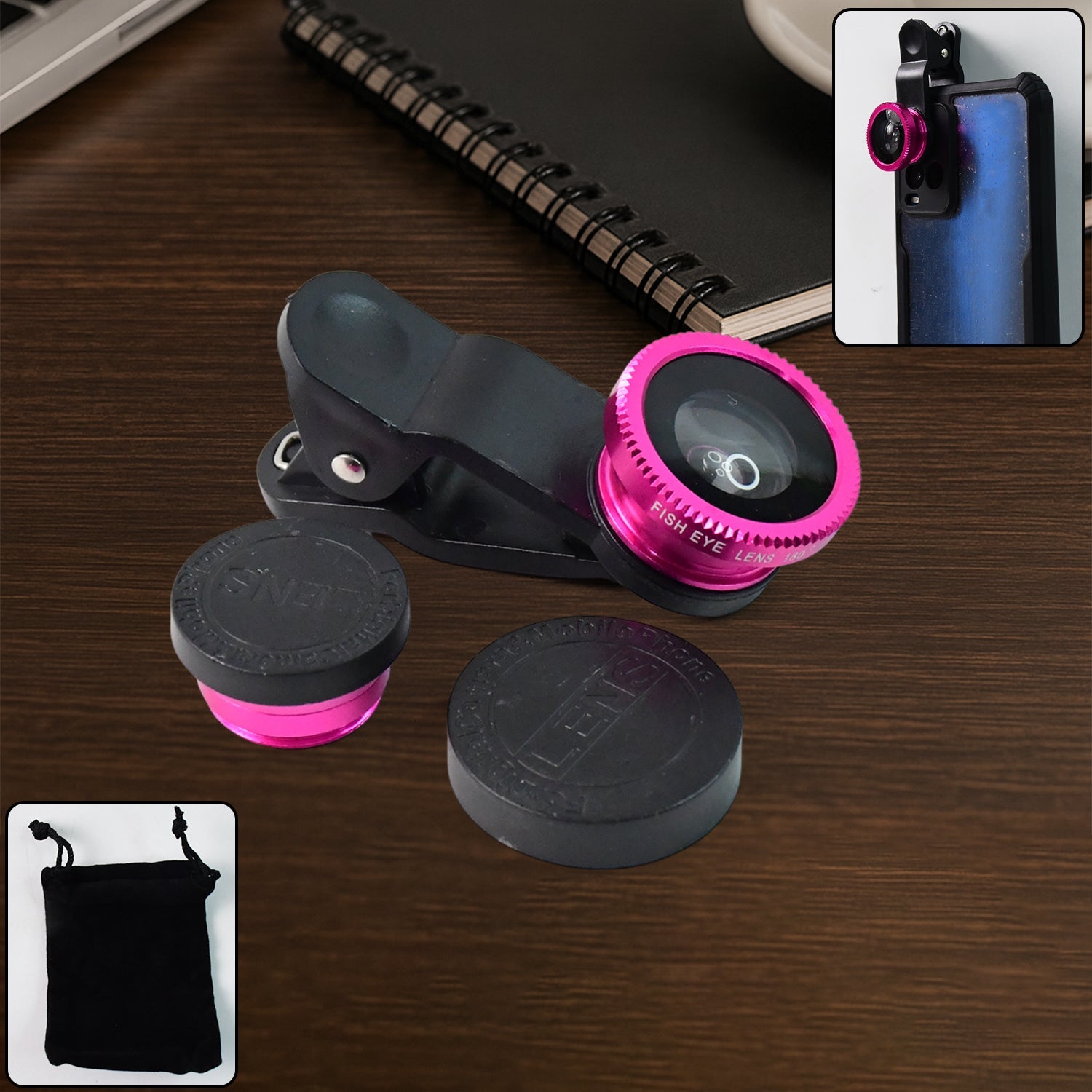 Universal Clip-On Mobile Camera Lens Universal Clip-On Mobile Camera Lens